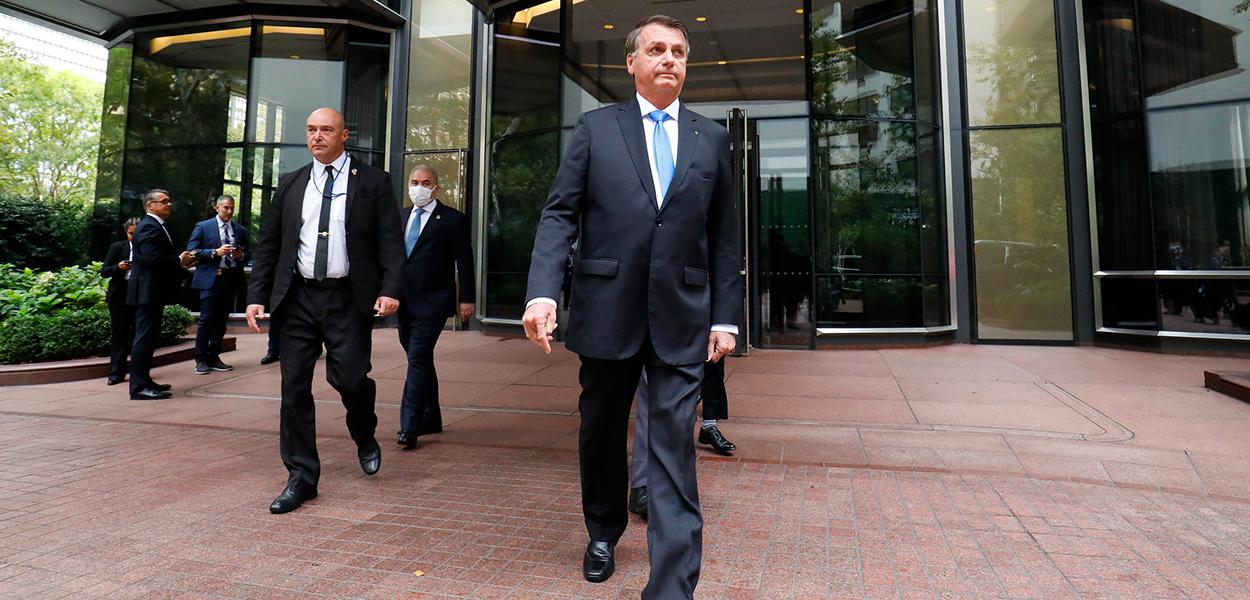 Jair Bolsonaro em Nova York (Foto: Alan Santos/PR) www.brasil247.com - Jair Bolsonaro em Nova York