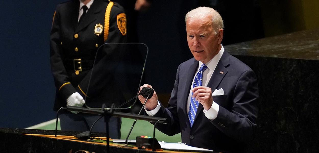 Presidente dos EUA, Joe Biden (Foto: REUTERS/Kevin Lamarque) www.brasil247.com - Presidente dos EUA, Joe Biden