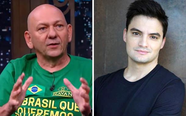 Luciano Hang e Felipe Neto (Foto: Reprodução) Luciano Hang e Felipe Neto