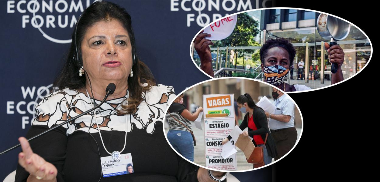 Empresária Luiza Trajano (Foto: World Economic Forum/Jakob Polacsek | Reuters | Fotos Públicas) Empresária Luiza Trajano
