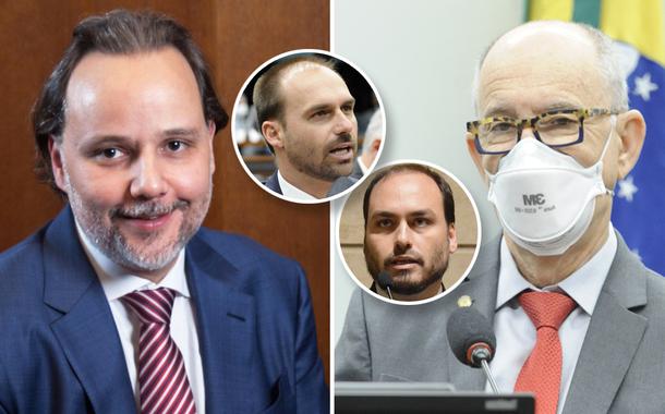 Marco Aurélio de Carvalho Eduardo e Carlos Bolsonaro e Rui Falcão (Foto: Divulgação | Câmara dos Deputados | Câmara RJ) Marco Aurélio de Carvalho Eduardo e Carlos Bolsonaro e Rui Falcão