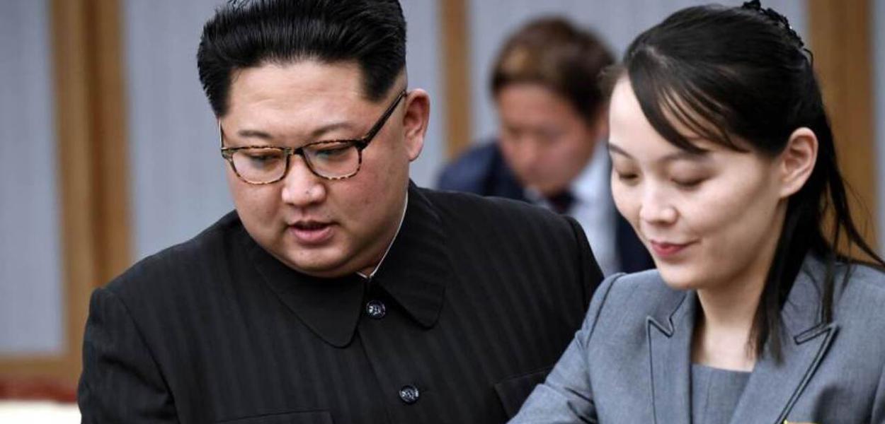 Kim Jong Un e Kim Yo Jong (Foto: Reuters) Kim Jong Un e Kim Yo Jong