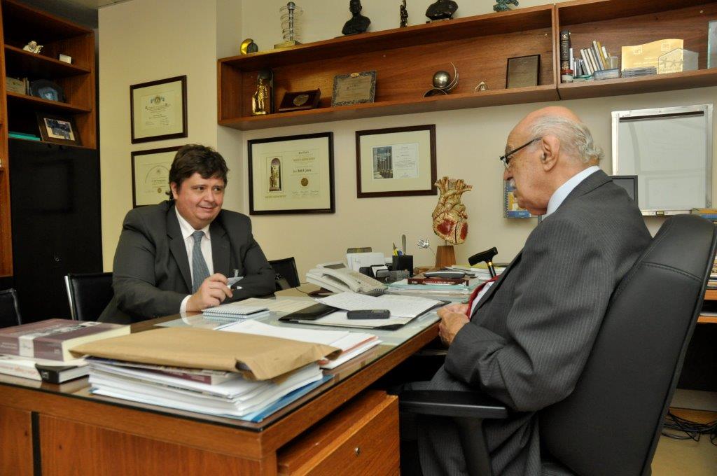 Paulo Henrique Arantes e Adib Domingos Jatene (Foto: Ricardo Bastos) www.brasil247.com - Paulo Henrique Arantes e Adib Domingos Jatene