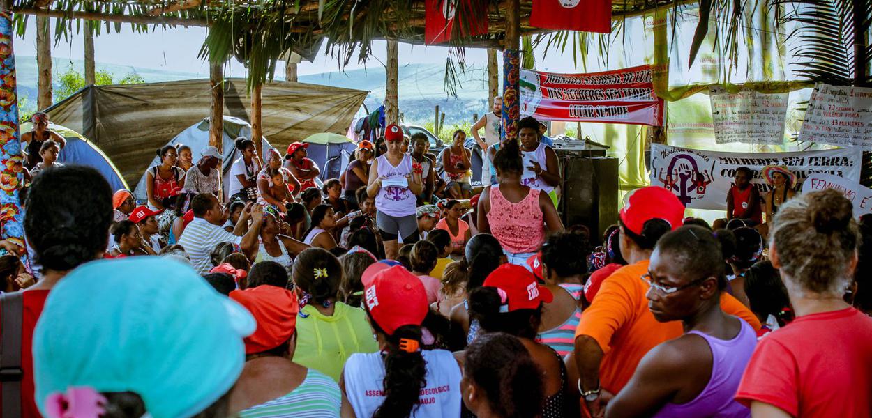 Assentamento do MST Jacy Rocha, na Bahia (Foto: MST) Assentamento do MST Jacy Rocha, na Bahia