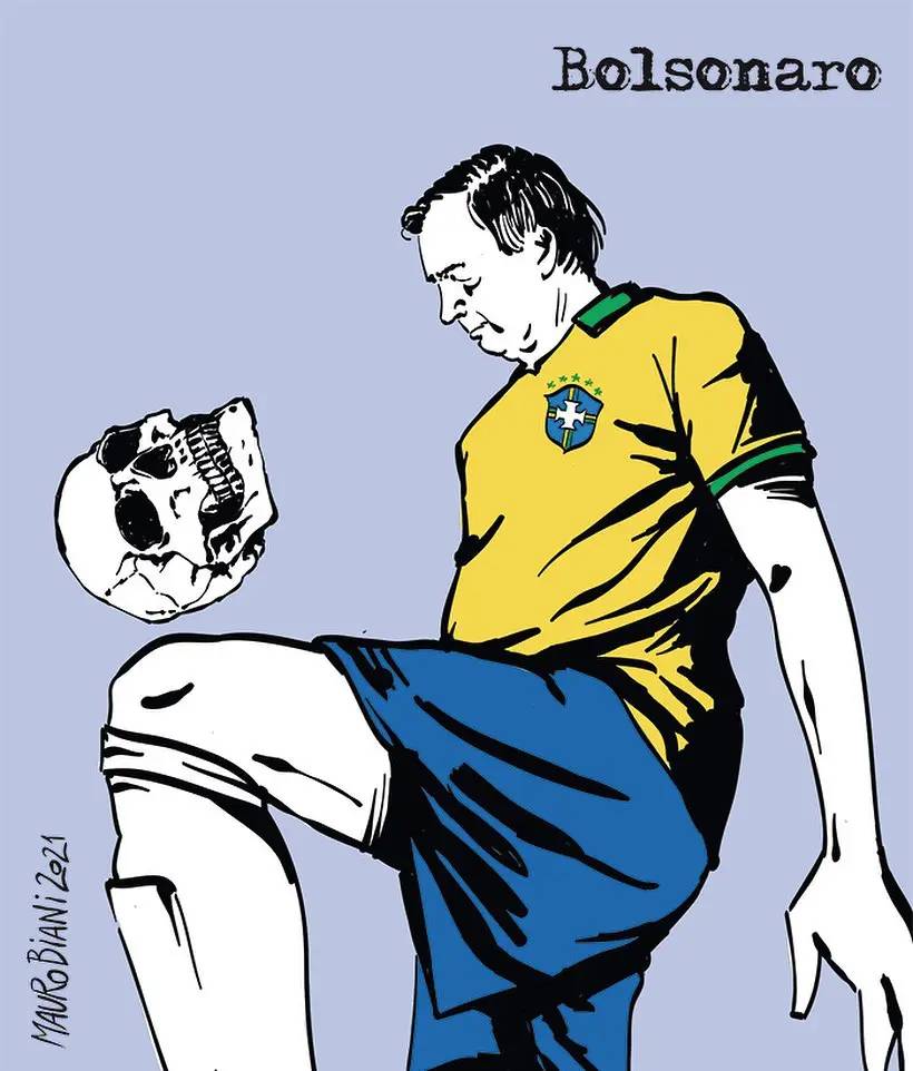 Bolsonaro - caveira