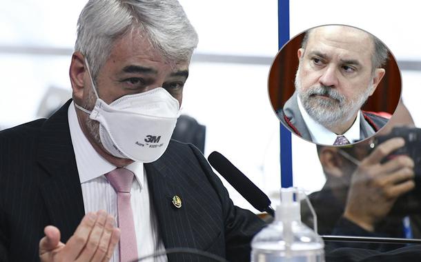 Senador Humberto Costa e Augusto Aras (Foto: Divulgação) Senador Humberto Costa e Augusto Aras
