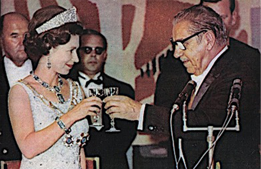 Rainha Elizabeth II encontra-se com Costa e Silva www.brasil247.com - Rainha Elizabeth II encontra-se com Costa e Silva