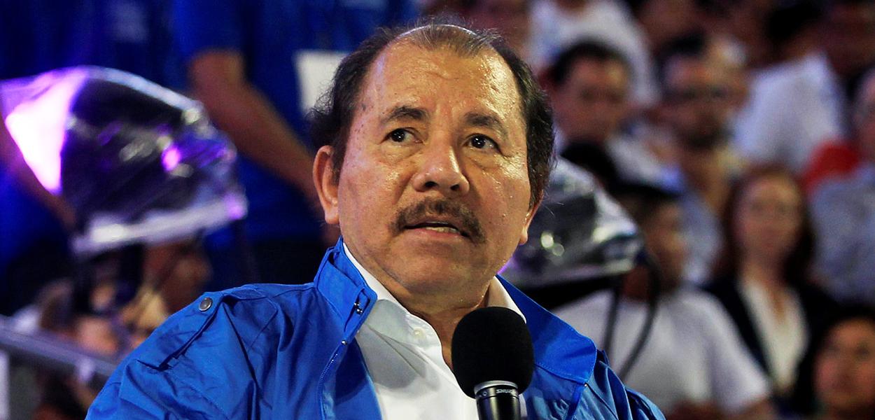 Daniel Ortega pede que EUA não interfiram na crise nicaraguense (Foto: OSWALDO RIVAS - REUTERS) www.brasil247.com - Daniel Ortega pede que EUA não interfiram na crise nicaraguense