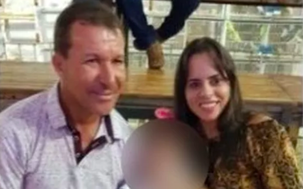 Pai e filha: segundo a polícia, ela mandou matá-lo por herança (Foto: Arquivo pessoal) Pai e filha: segundo a polícia, ela mandou matá-lo por herança