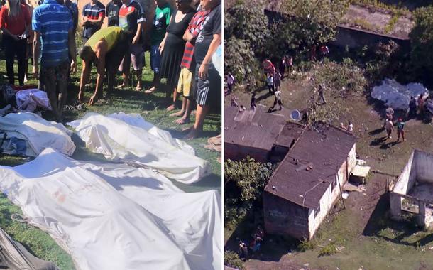 Policiais fizeram churrasco e levaram malas de dinheiro no dia da chacina do Salgueiro