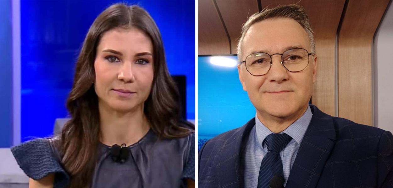 Amanda Klein e Carlos Bernardi (Foto: Reprodução) www.brasil247.com - Amanda Klein e Carlos Bernardi