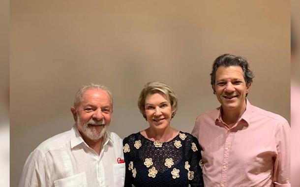 Lula, Marta Suplicy e Fernando Haddad (Foto: Arquivo Pessoal) Lula, Marta Suplicy e Fernando Haddad