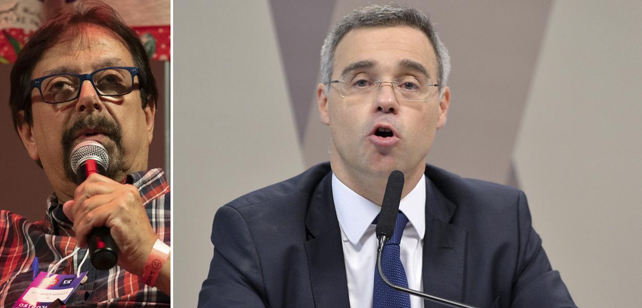 Florestan Fernandes Júnior e André Mendonça (Foto: Ederson Casartelli/Brasil 247 | Alessandro Dantas/PT no Senado) www.brasil247.com - Florestan Fernandes Júnior e André Mendonça