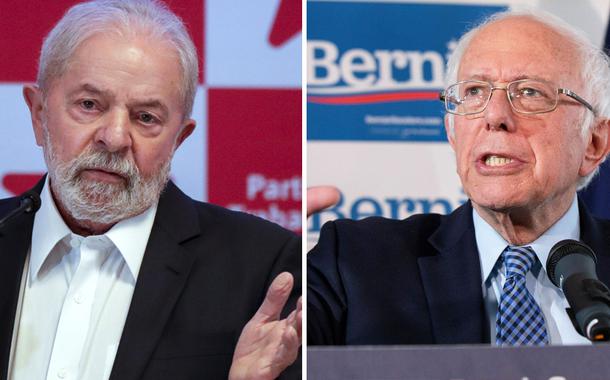 Lula e Bernie Sanders (Foto: Reuters) Lula e Bernie Sanders