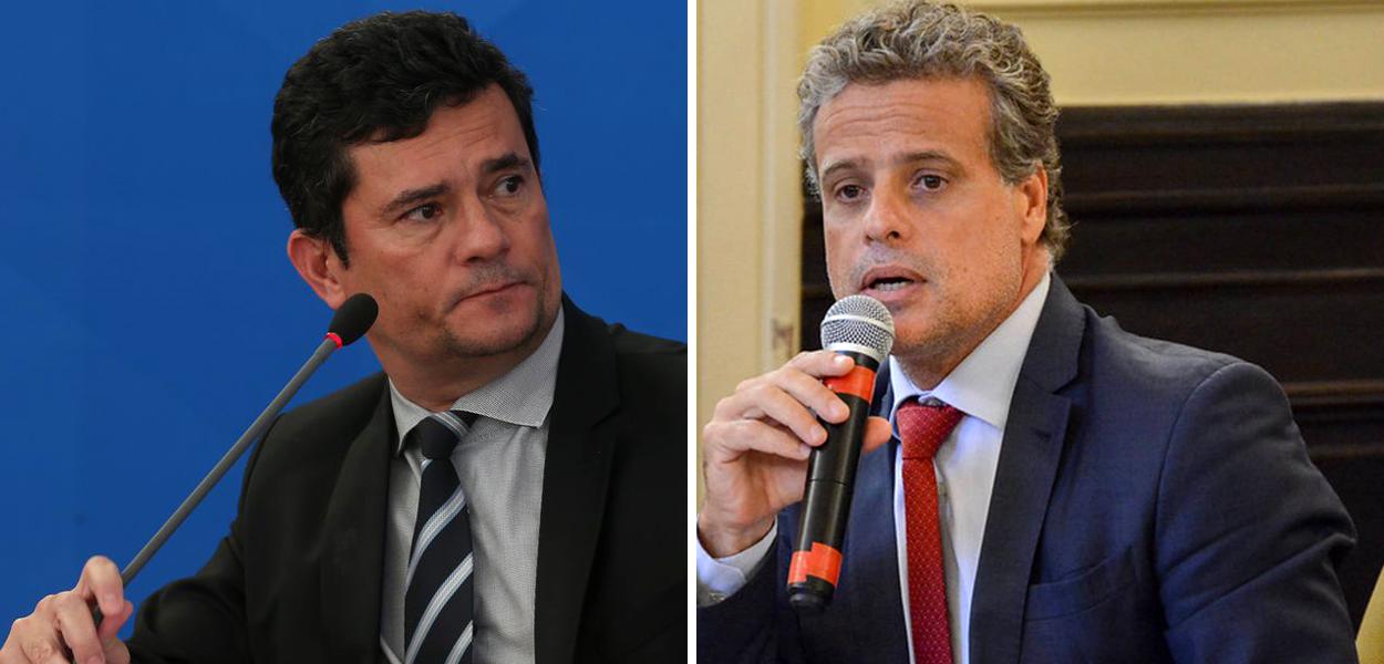 Sergio Moro e Leonel Brizola Neto (Foto: ABr | CMRJ) www.brasil247.com - Sergio Moro e Leonel Brizola Neto