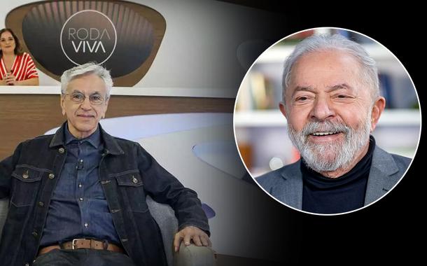 Caetano Veloso declara voto em Lula no Roda Viva, ao ser questionado por Vera Magalhães