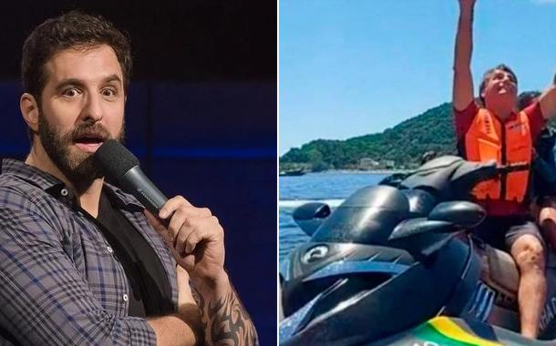 Rafinha Bastos manda recado a Bolsonaro: “vai trabalhar, seu bosta!”