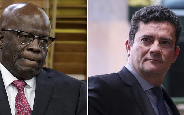 Joaquim Barbosa e Sergio Moro (Foto: Ueslei Marcelino/Reuters | Reprodução/Facebook) Joaquim Barbosa e Sergio Moro