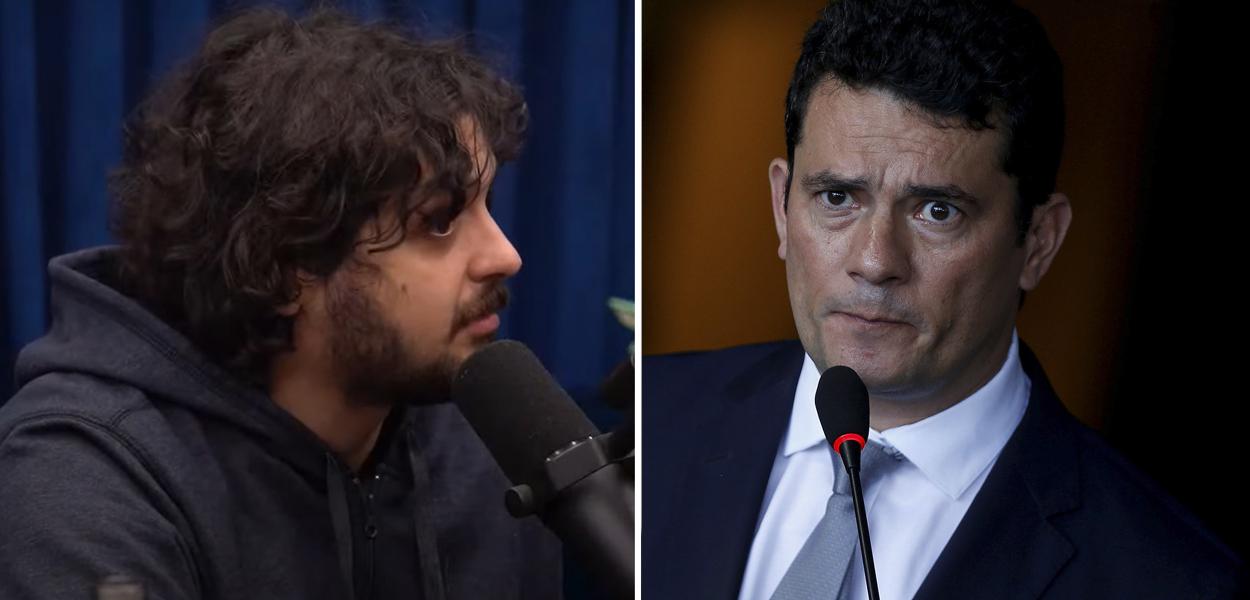 Monark e Moro (Foto: Reprodução/Youtube | Reuters) www.brasil247.com - Monark e Moro