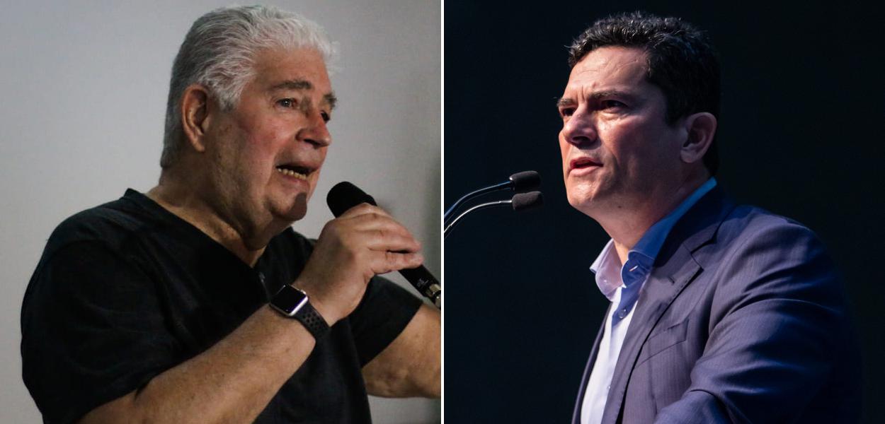 Roberto Requião e Sergio Moro (Foto: Reprodução/Facebook) www.brasil247.com - Roberto Requião e Sergio Moro