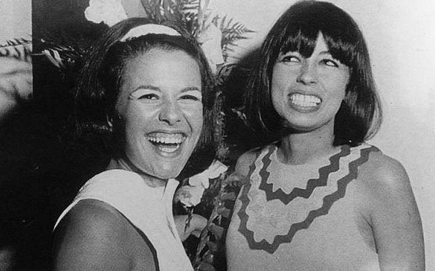 Elis Regina e Nara Leão (Foto: Reprodução) Elis Regina e Nara Leão