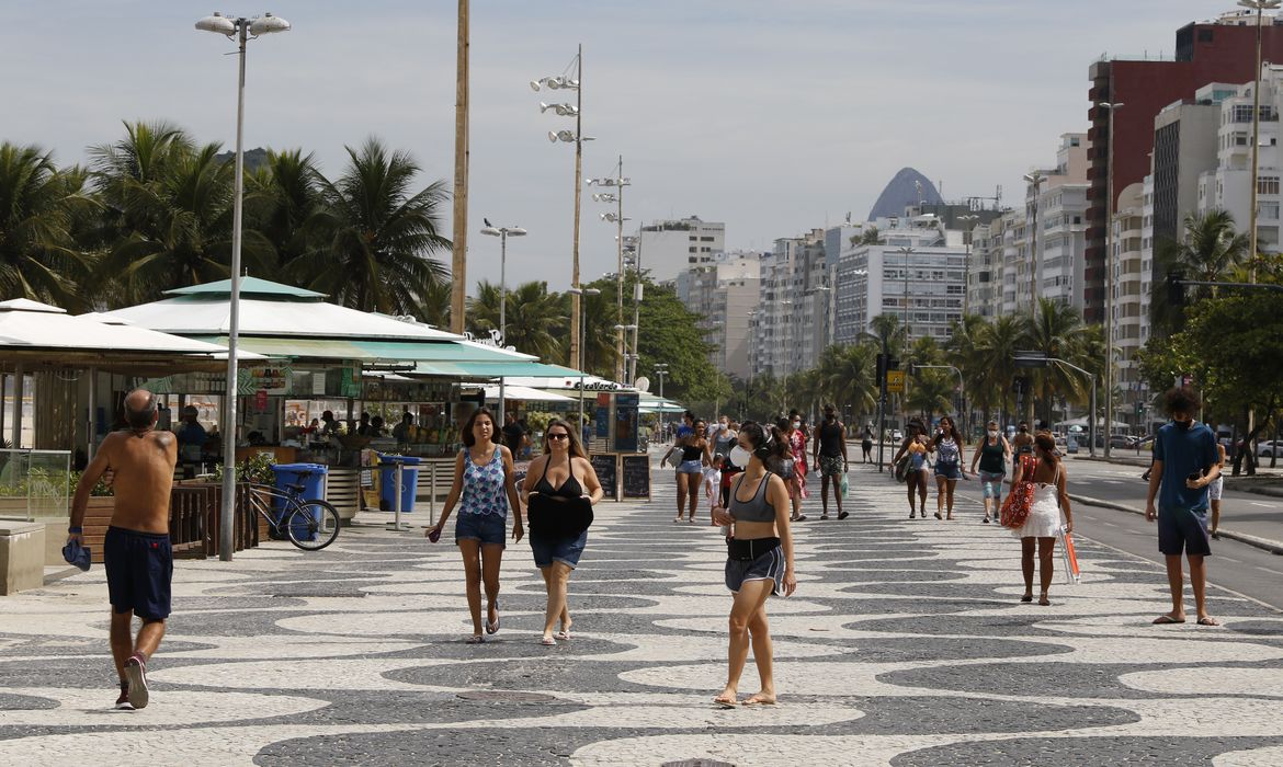 Rio de Janeiro, covid (Foto: Fernando Frazão / Agência Brasil) www.brasil247.com - Rio de Janeiro, covid
