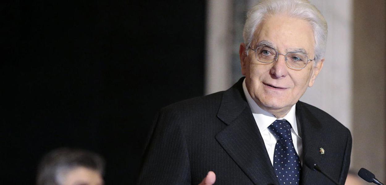 Sergio Matarella, presidente da Itália (Foto: Sputnik) www.brasil247.com - Sergio Matarella, presidente da Itália