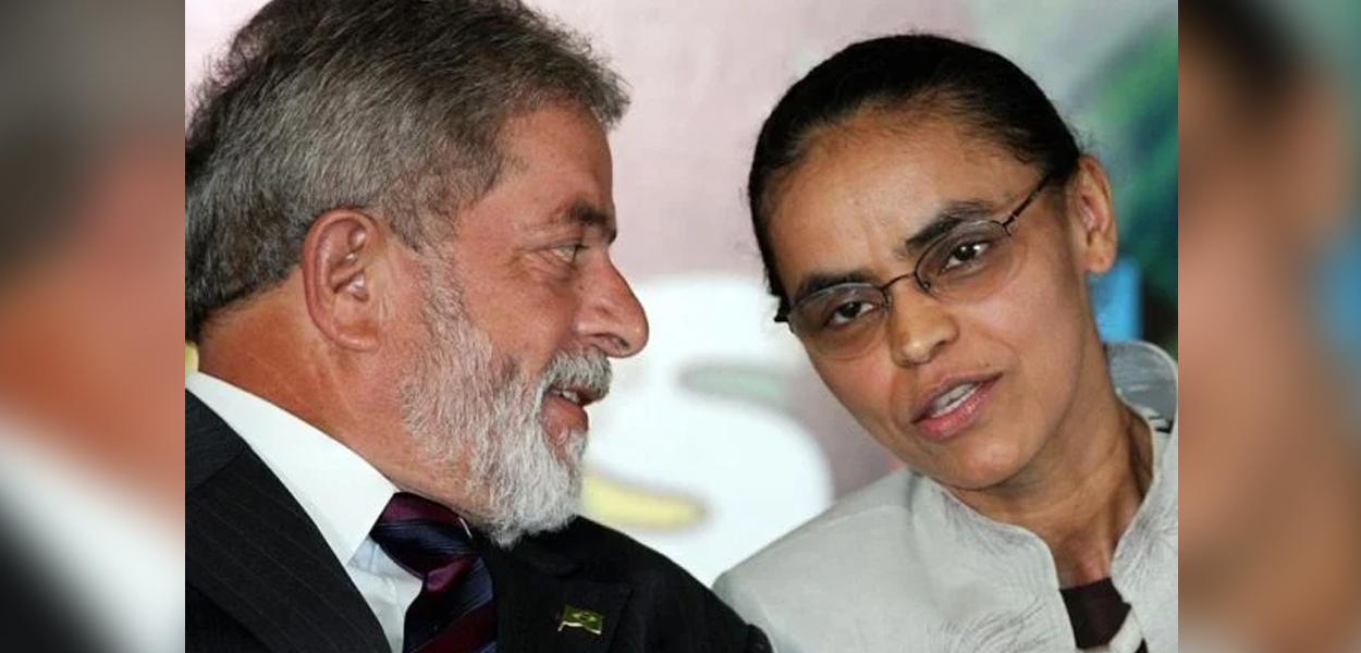 Lula e Marina em 2008 (Foto: Divulgação) www.brasil247.com - Lula e Marina em 2008
