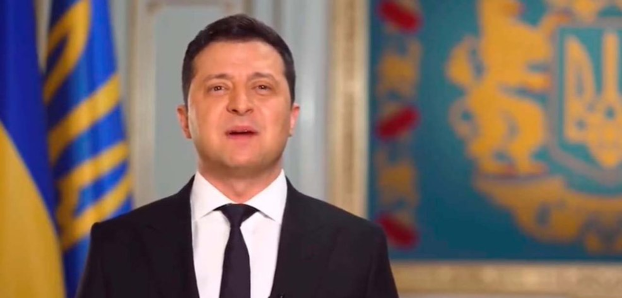 Volodomyr Zelensky, presidente da Ucrânia (Foto: Reprodução) www.brasil247.com - Volodomyr Zelensky, presidente da Ucrânia