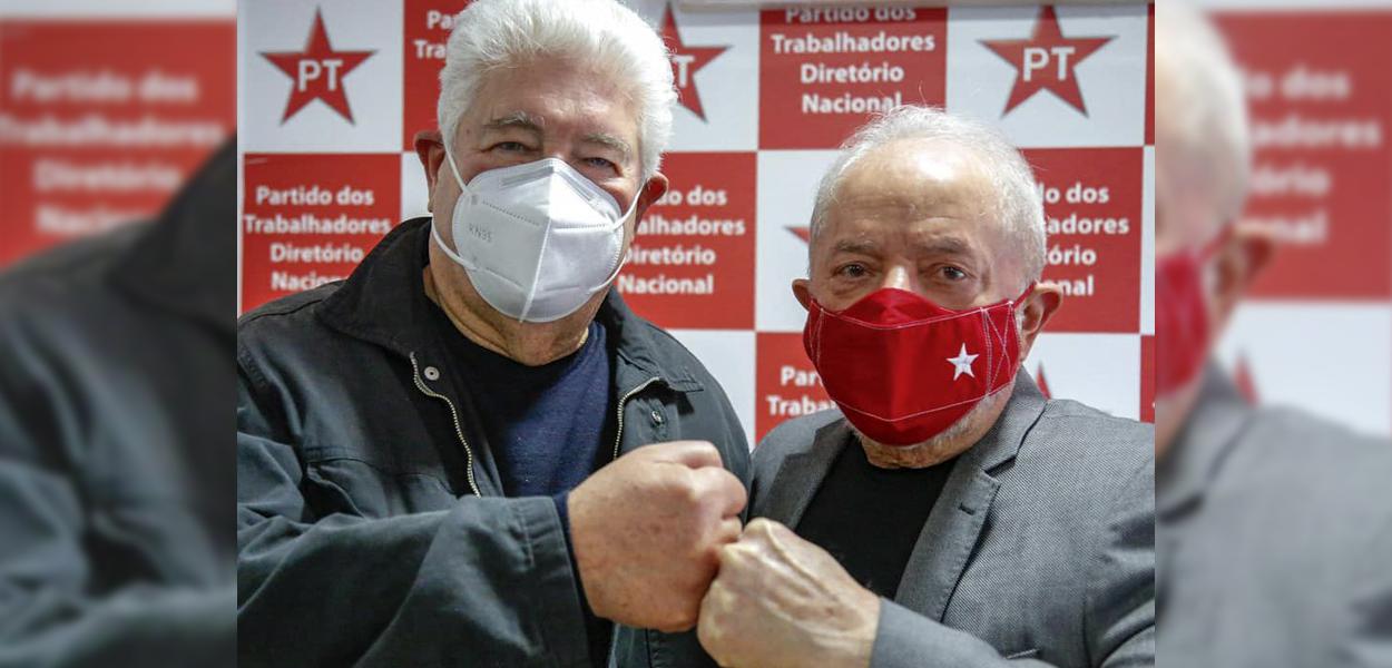 Roberto Requião com Lula (Foto: Ricardo Stuckert) www.brasil247.com - Roberto Requião com Lula