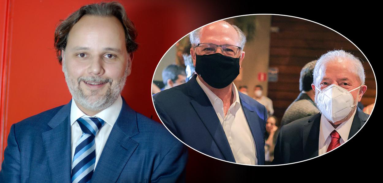 www.brasil247.com - Marco Aurélio Carvalho, Geraldo Alckmin e o ex-presidente Luiz Inácio Lula da Silva