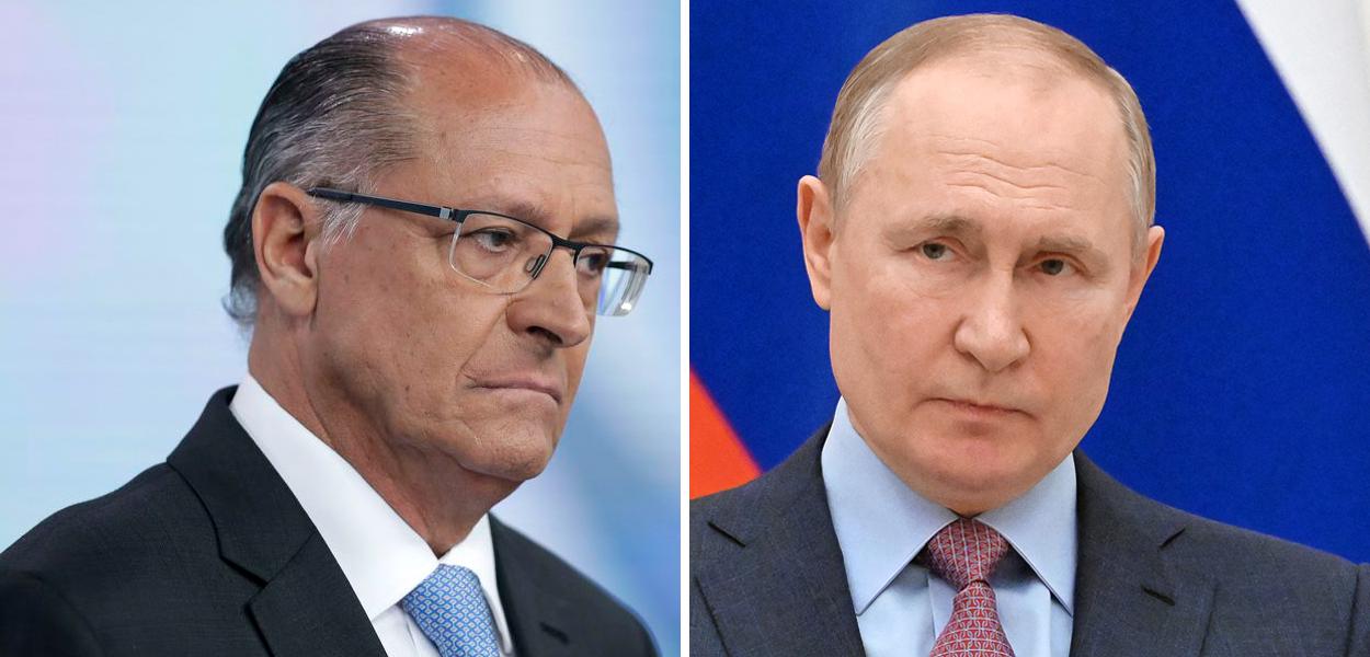 Alckmin e Putin (Foto: ABr | Sputnik/Sergey Guneev/Kremlin via REUTERS) www.brasil247.com - Alckmin e Putin