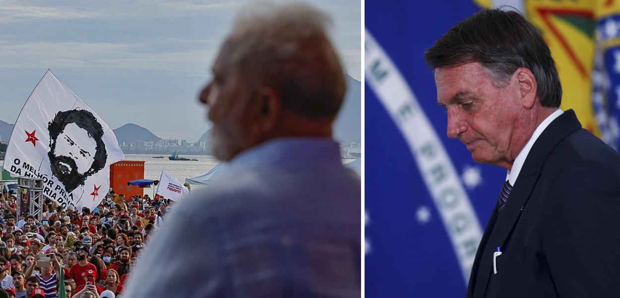 Lula e Bolsonaro