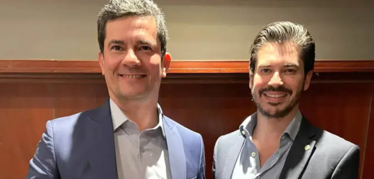 Sergio Moro ao lado de Júnior Bozella se filia ao União Brasil (Foto: Reprodução/Instagram) www.brasil247.com - Sergio Moro ao lado de Júnior Bozella se filia ao União Brasil