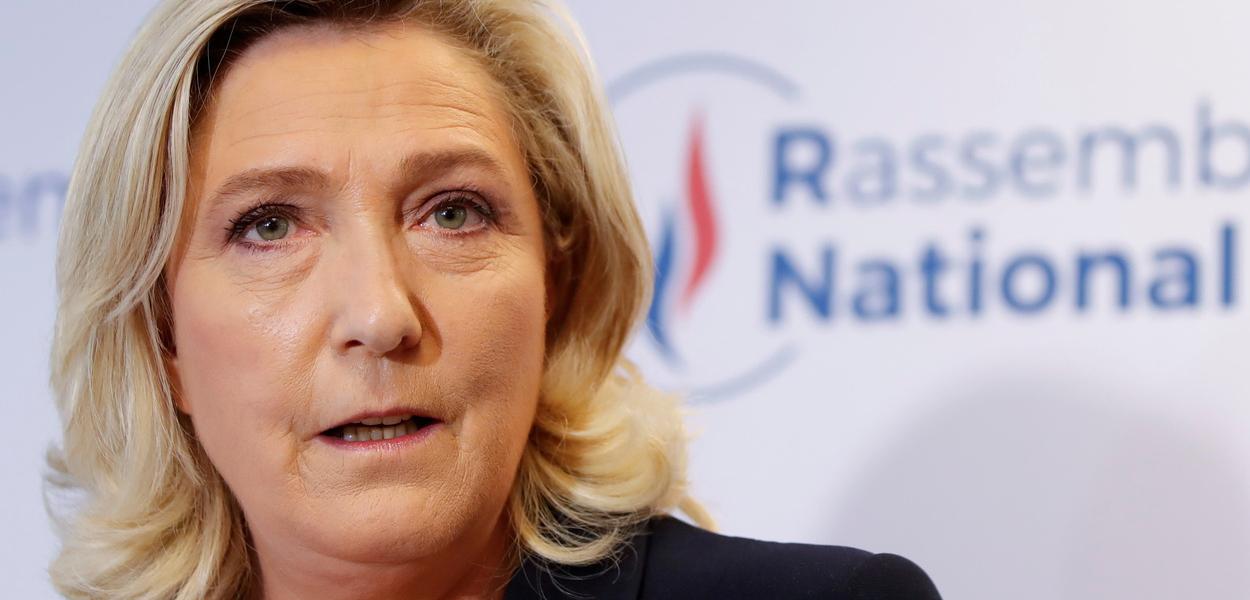 Marine Le Pen (Foto: Reuters/Sarah Meyssonnier) www.brasil247.com - Marine Le Pen