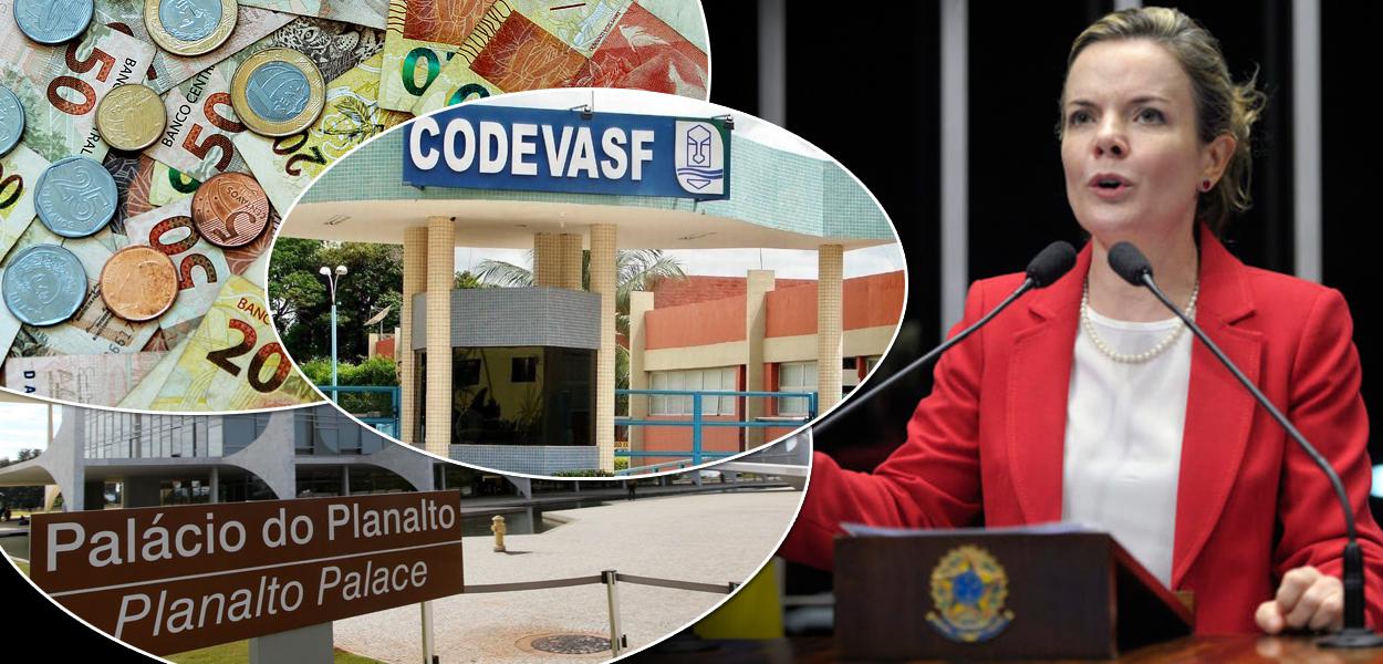 Palácio do Planalto, Codevasf e a presidente nacional do PT, Gleisi Hoffmann (Foto: Divulgação) www.brasil247.com - Palácio do Planalto, Codevasf e a presidente nacional do PT, Gleisi Hoffmann