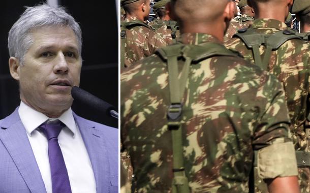 Militares ganharem fortunas parece ser o custo da relação com o delinquente presidente da República, diz Paulo Teixeira