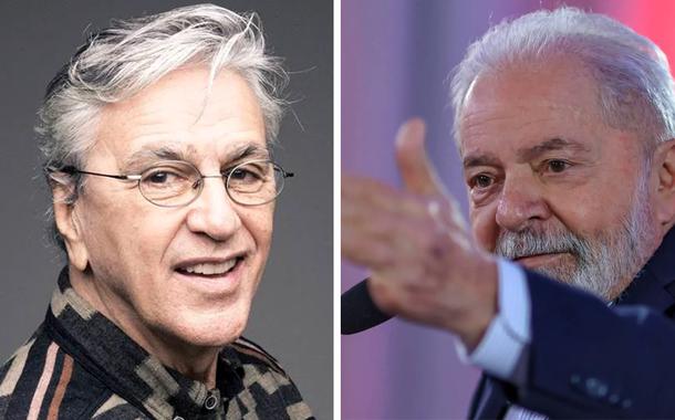 Caetano Veloso e o ex-presidente Luiz Inácio Lula da Silva (Foto: Divulgação | Stuckert) Caetano Veloso e o ex-presidente Luiz Inácio Lula da Silva