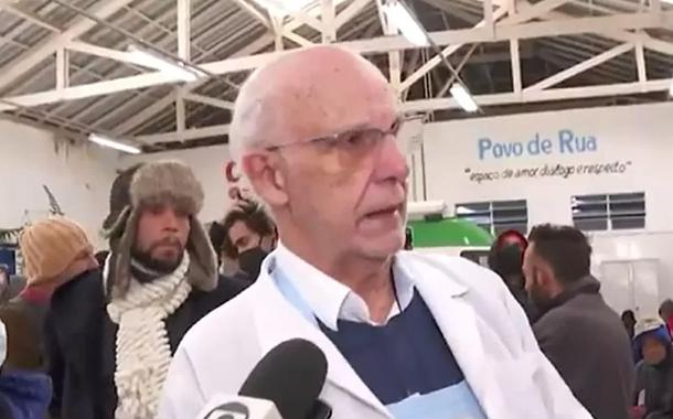 Padre Júlio Lancellotti (Foto: Reprodução/TV Globo) Padre Júlio Lancellotti