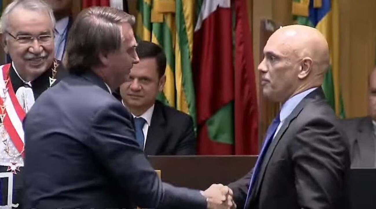 Bolsonaro e Moraes