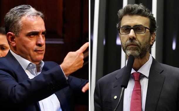 André Ceciliano e Marcelo Freixo (Foto: ABr) André Ceciliano e Marcelo Freixo