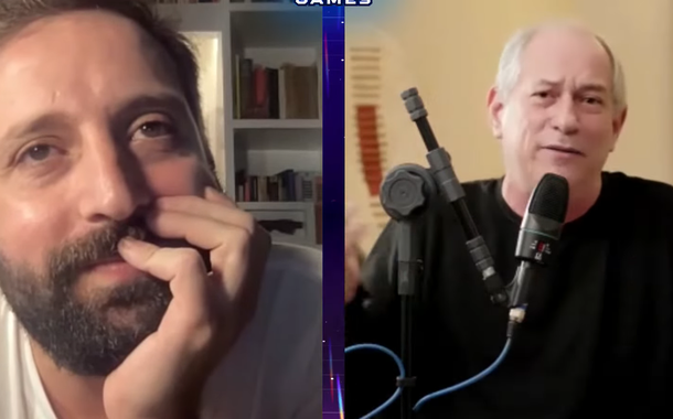 Gregorio Duvivier e Ciro Gomes (Foto: Reprodução) Gregorio Duvivier e Ciro Gomes