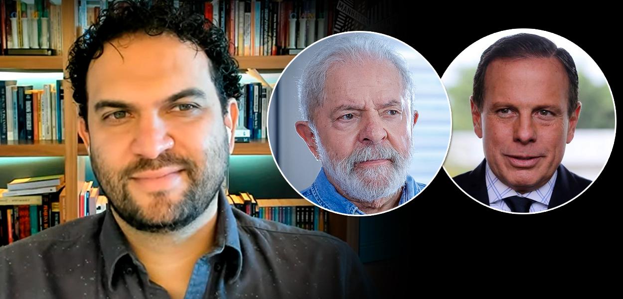 Nunes, Lula e Doria (Foto: Divulgação) www.brasil247.com - Nunes, Lula e Doria