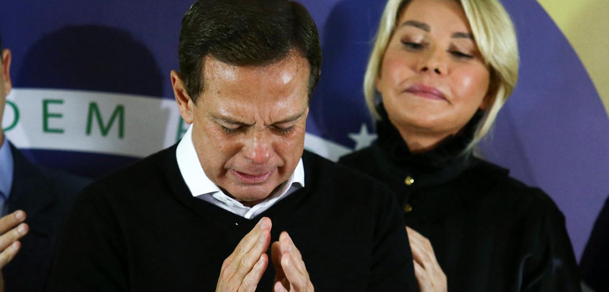 Ex-governador João Doria anuncia desistência de candidatura à Presidência 23/05/2022 (Foto: REUTERS/Carla Carniel) www.brasil247.com - Ex-governador João Doria anuncia desistência de candidatura à Presidência 23/05/2022