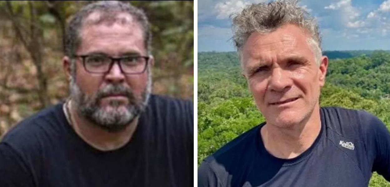 Bruno Pereira e Dom Phillips