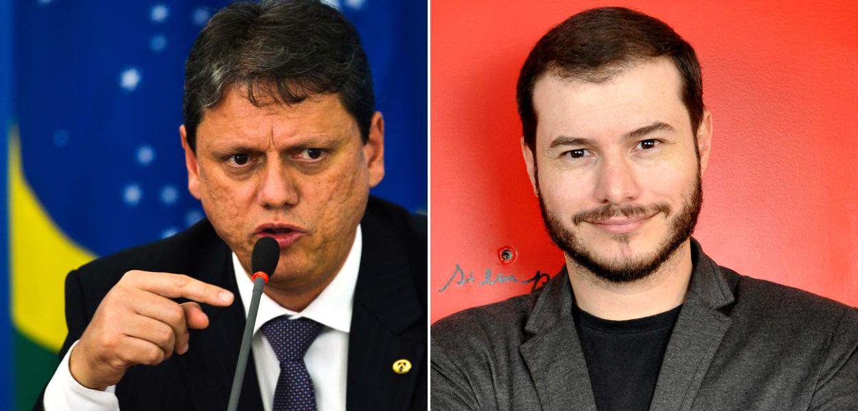 Tarcísio de Freitas e Juliano Medeiros (Foto: ABr | Felipe L. Gonçalves/Brasil247) www.brasil247.com - Tarcísio de Freitas e Juliano Medeiros