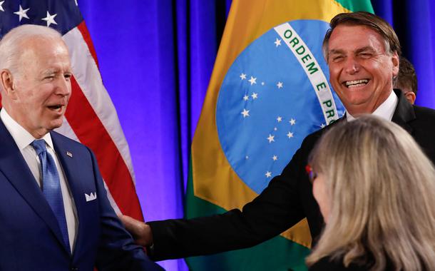 Joe Biden e Jair Bolsonaro (Foto: Alan Santos/PR) Joe Biden e Jair Bolsonaro