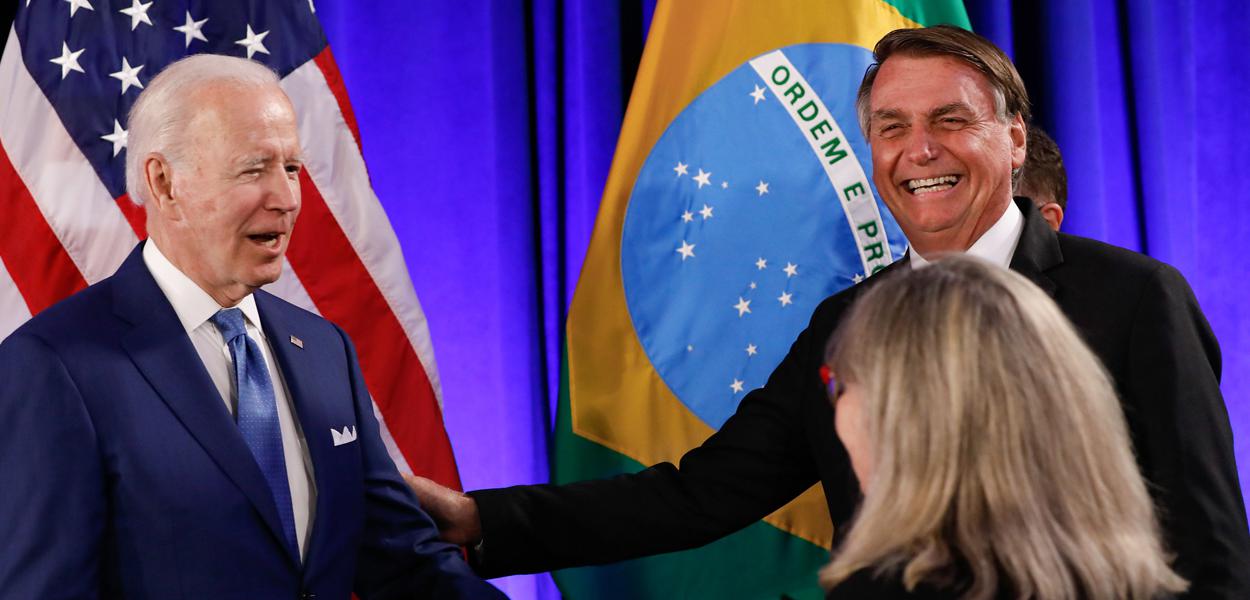 Joe Biden e Jair Bolsonaro (Foto: Alan Santos/PR) www.brasil247.com - Joe Biden e Jair Bolsonaro