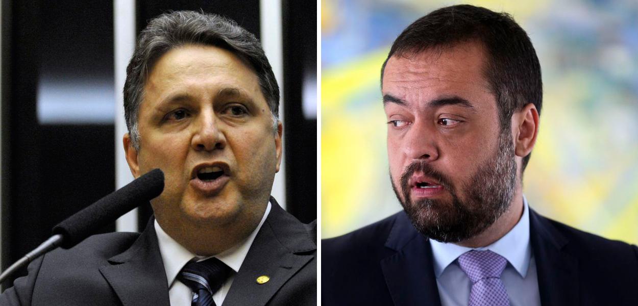 Anthony Garotinho e Cláudio Castro (Foto: ABr) www.brasil247.com - Anthony Garotinho e Cláudio Castro