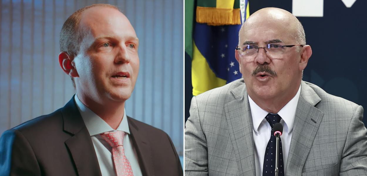 Juiz Renato Borelli e Milton Ribeiro (Foto: Reprodução/Youtube | Walterson Rosa/MS) www.brasil247.com - Juiz Renato Borelli e Milton Ribeiro